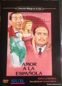 Cinema: Amor a la Española DVD Lopez Vázquez